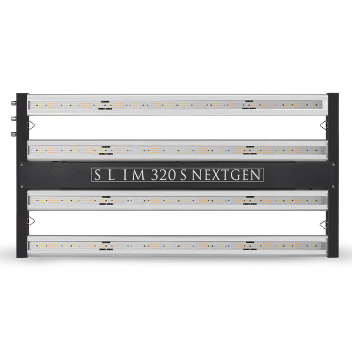 New!! Slim 320S NextGen V2 Dimmable LED Grow Light Triple Dimmer (UV + ir) 320w (3500k) LH351H V2