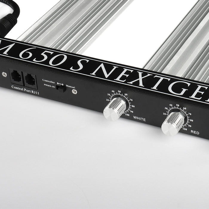 Slim 650S NextGen V2 650w - 3 way Dimmable LED Grow Light - (3500K)
